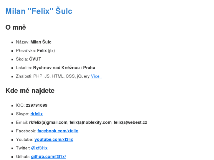 www.milansulc.cz