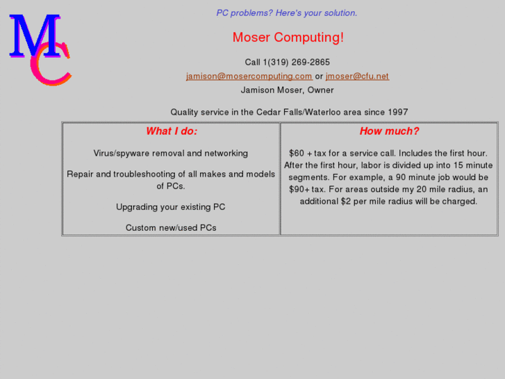 www.mosercomputing.com