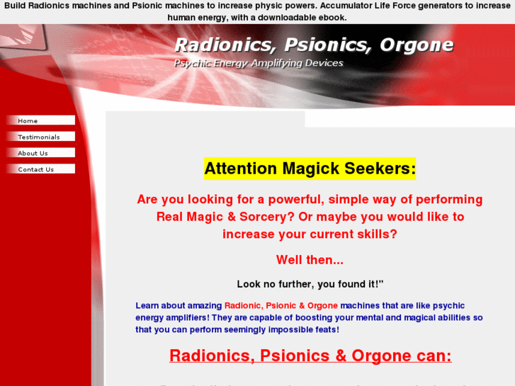 www.radionicsmagic.com