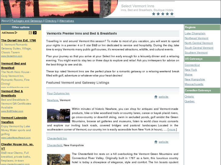 www.selectvermontinns.com