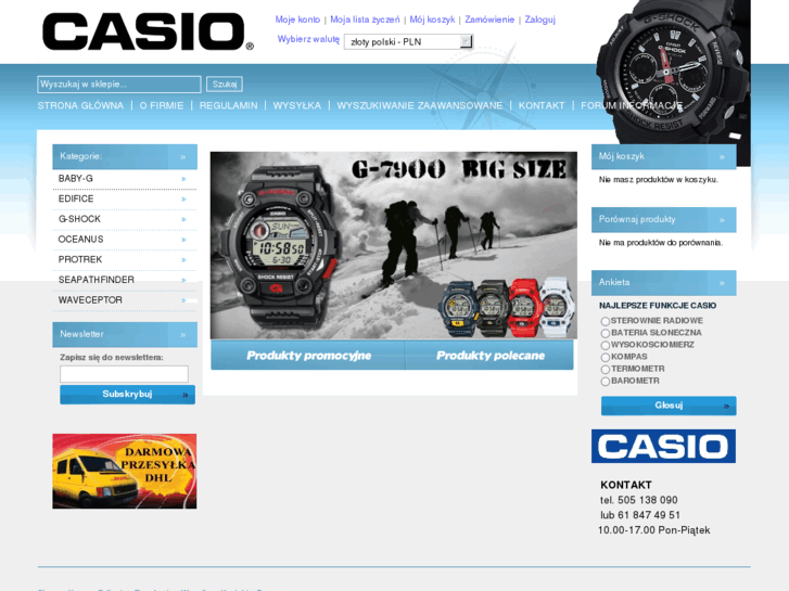 www.zegarki-casio.com