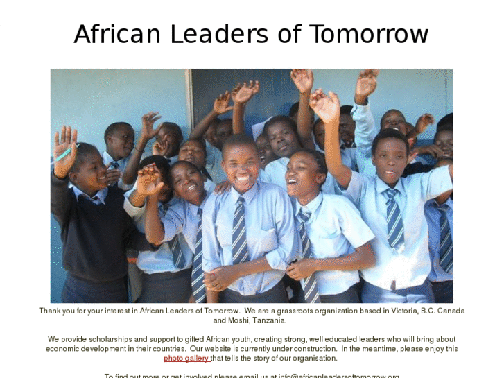 www.africanleadersoftomorrow.org