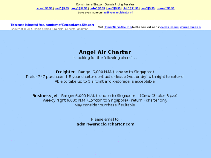 www.angelaircharter.com