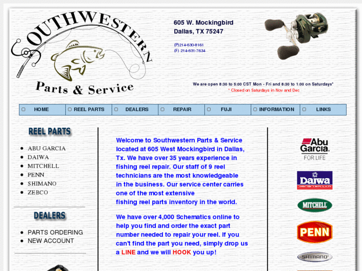 www.fishingreelrepair.com