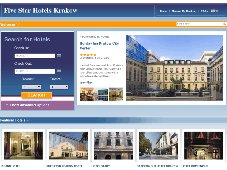 www.fivestarhotelskrakow.com