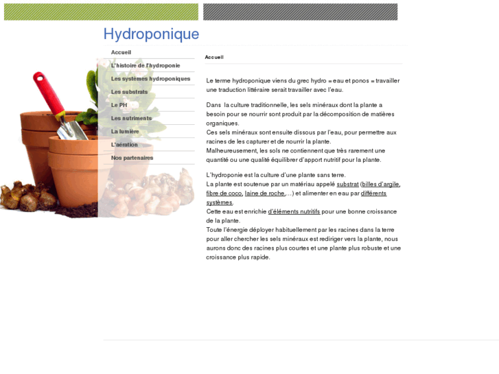 www.hydroponique.biz