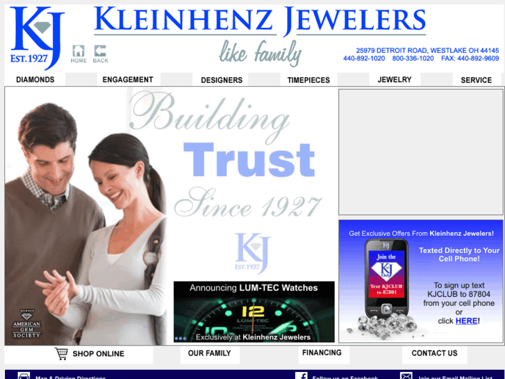 www.kleinhenzjewelers.com