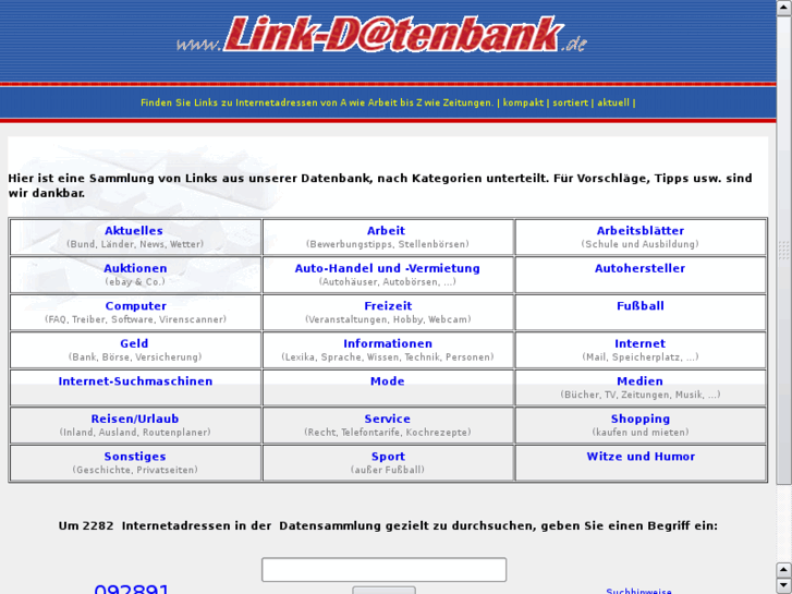 www.link-datenbank.de