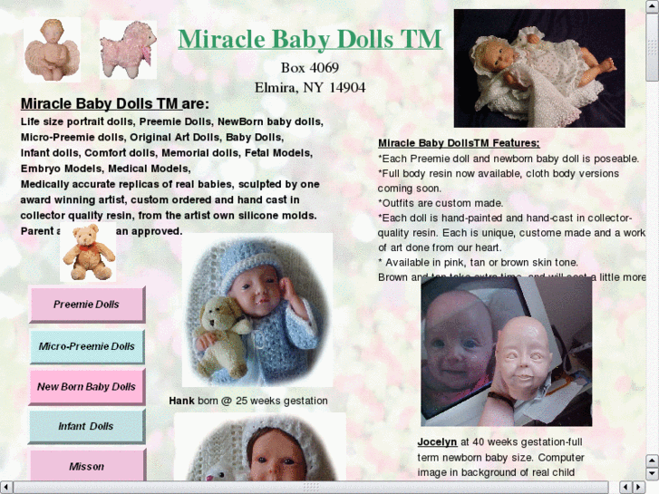 www.miraclebabydolls.com