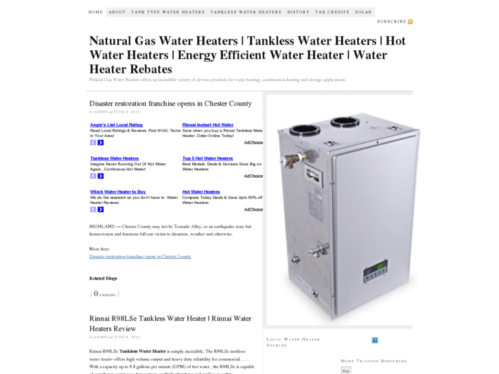 www.naturalgaswaterheaters.org