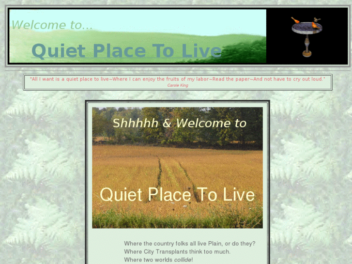 www.quietplacetolive.com