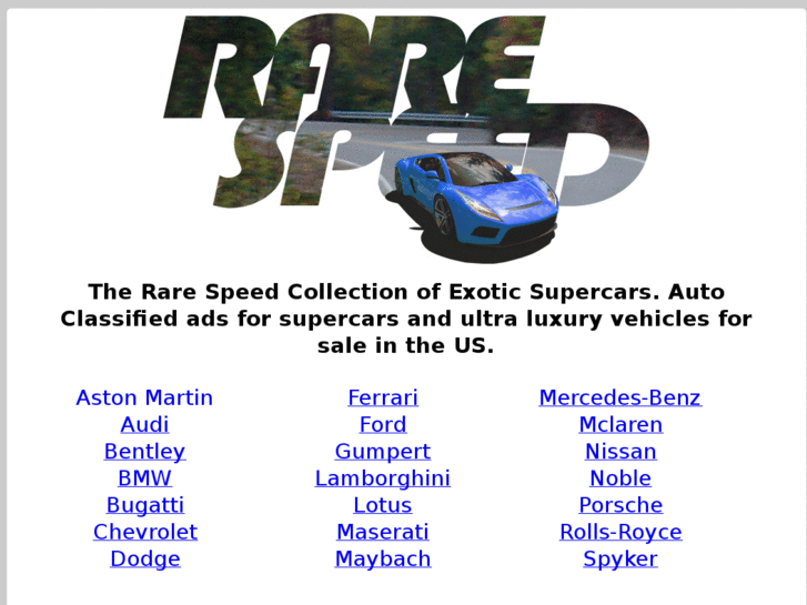 www.rarespeed.com