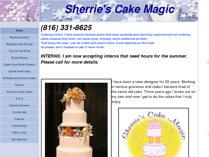 www.sherriescakemagic.com