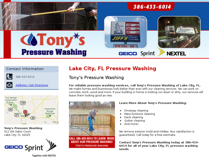 www.tonyspressurewashing.com