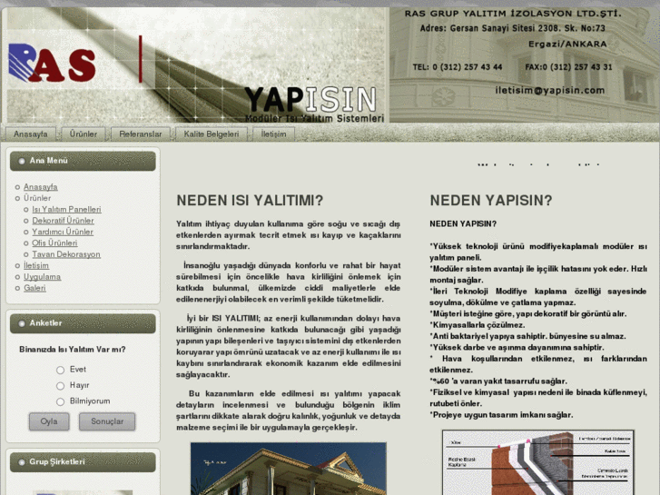 www.yapisin.com