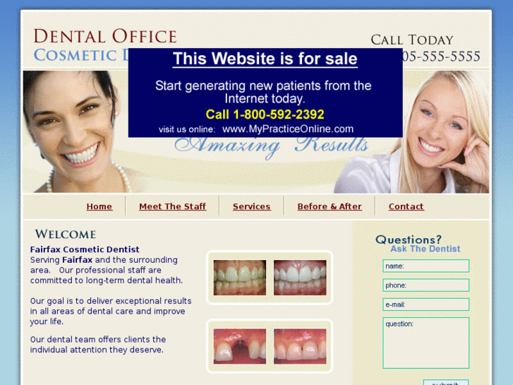 www.fairfaxcosmeticdentist.com