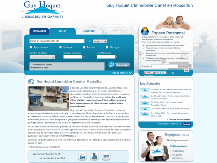 www.guyhoquet-immobilier-canet-en-roussillon.com