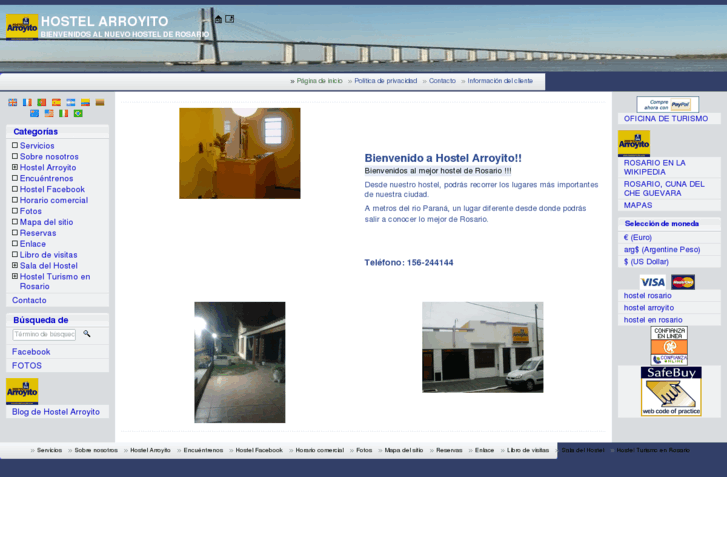 www.hostelarroyito.com