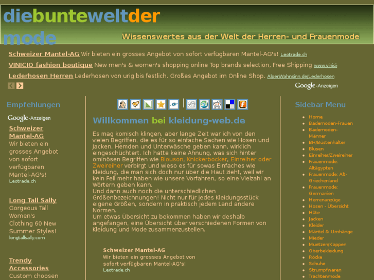 www.kleidung-web.de