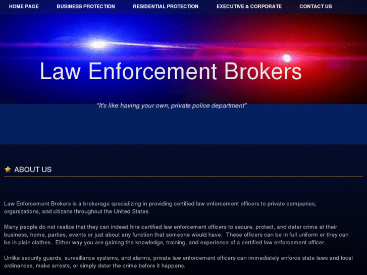 www.lawenforcementbrokers.com