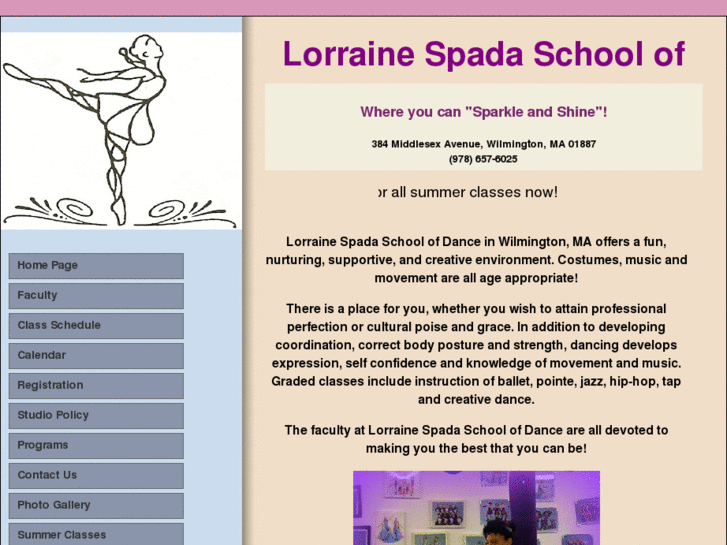 www.lorrainespadaschoolofdance.com