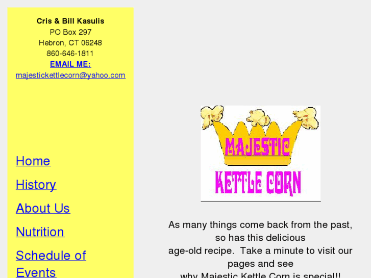 www.majestickettlecorn.com