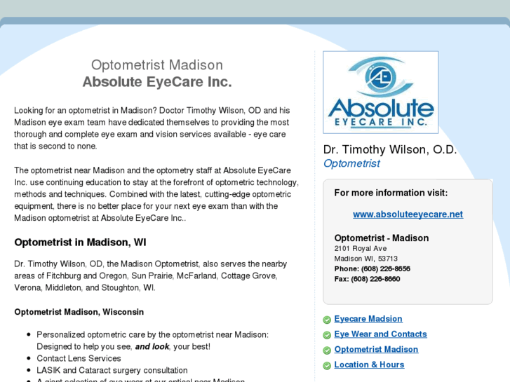www.optometrist-madison.com
