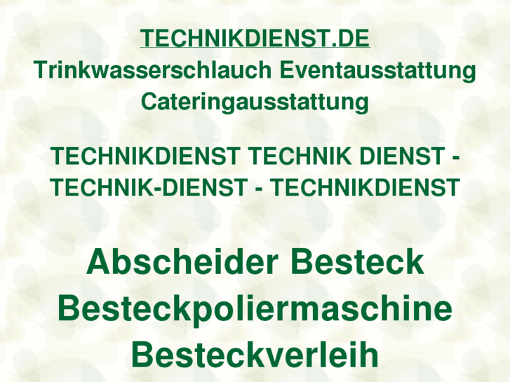 www.technikdienst.de