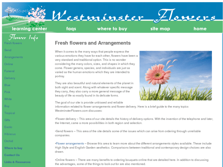 www.westminsterflowers.com