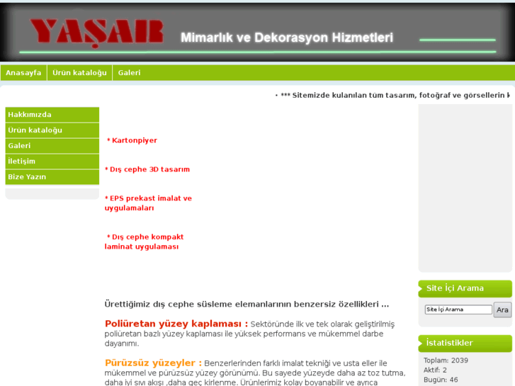 www.yasarmimarlik.com