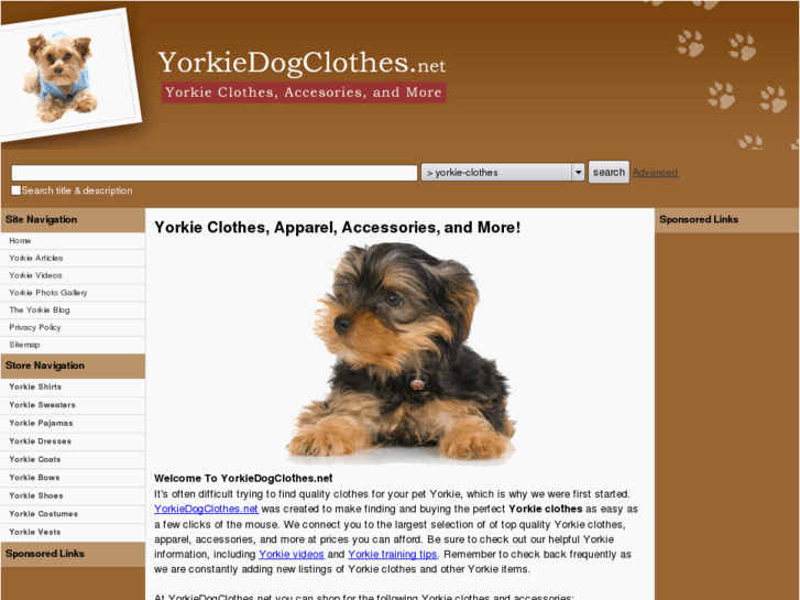 www.yorkiedogclothes.net