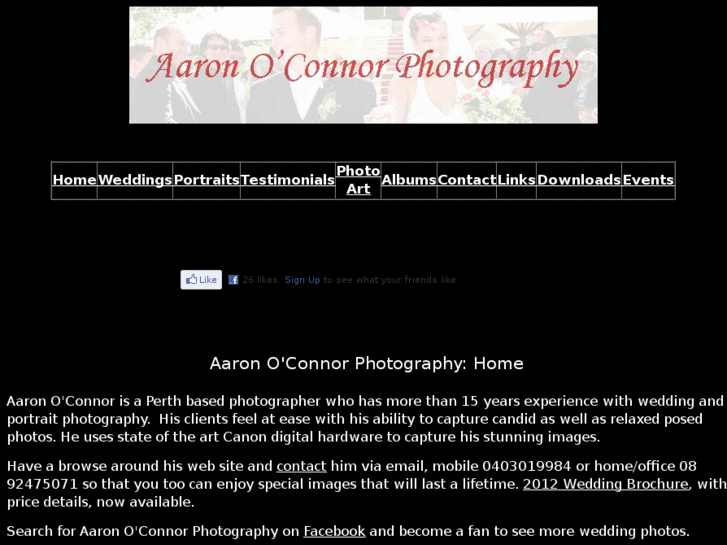 www.aaronoconnorphotography.com