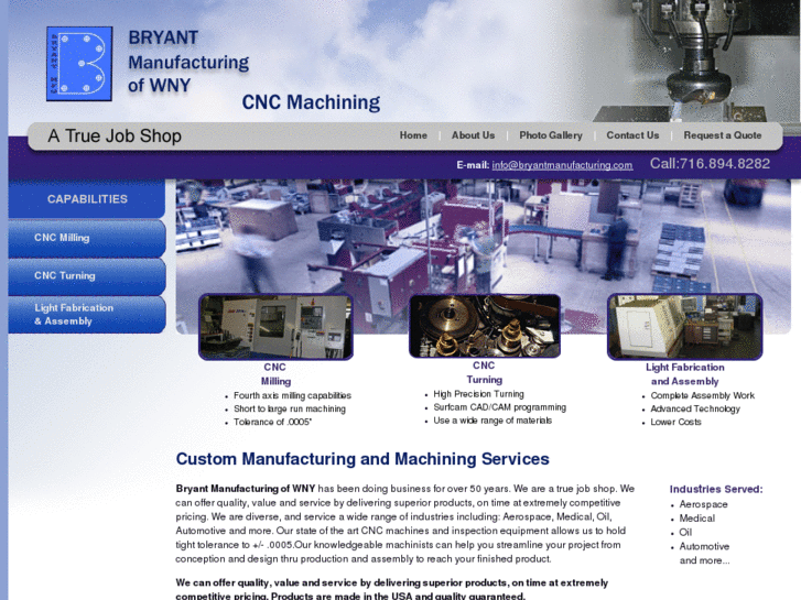 www.bryantmanufacturing.com