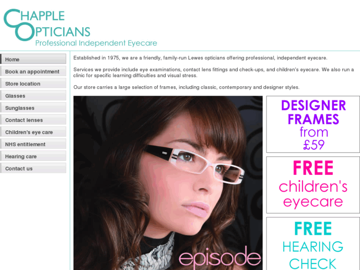 www.chappleopticians.com