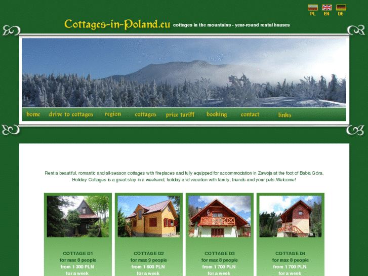 www.cottages-in-poland.com