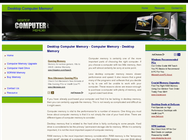 www.desktopcomputermemory.net