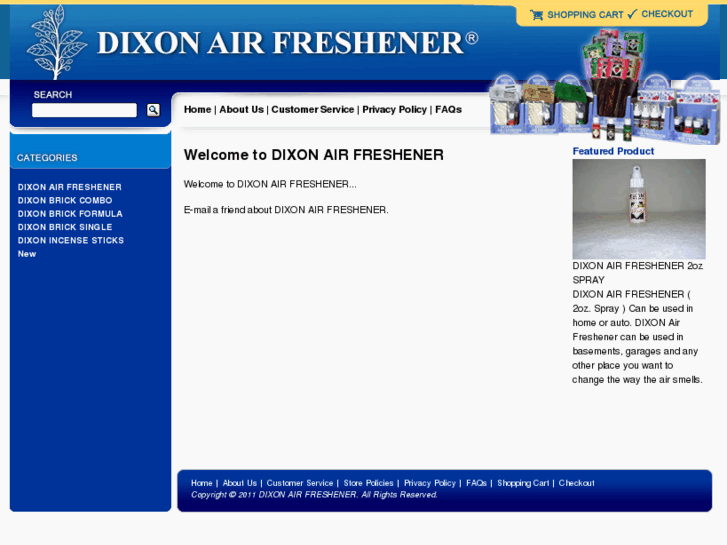 www.dixonairfreshener.com