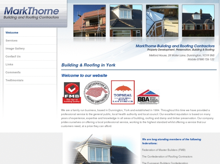 www.markthornebuildingandroofing.com