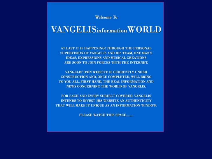 www.vangelisworld.com