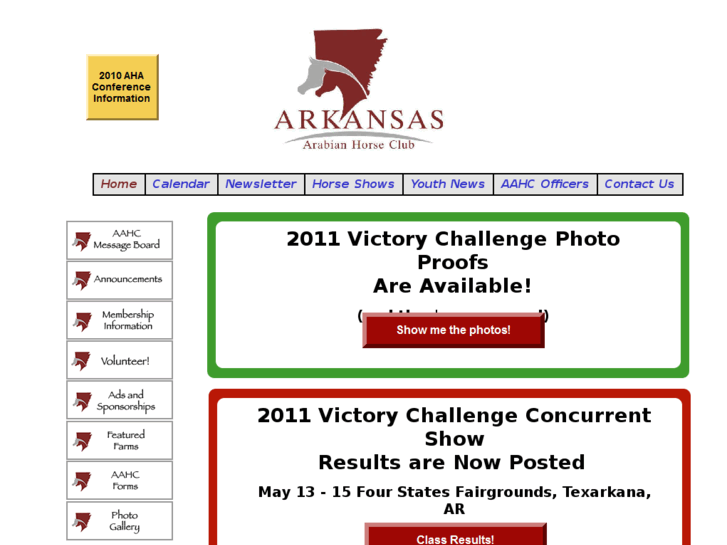 www.arkansasarabianhorseclub.com