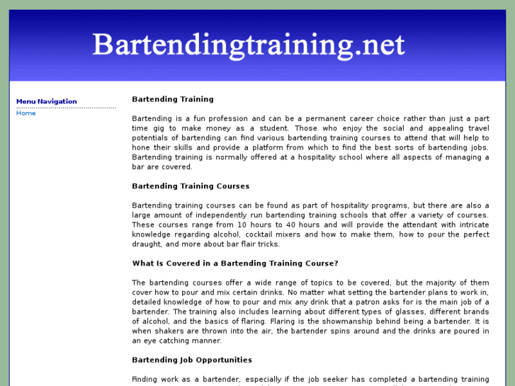 www.bartendingtraining.net