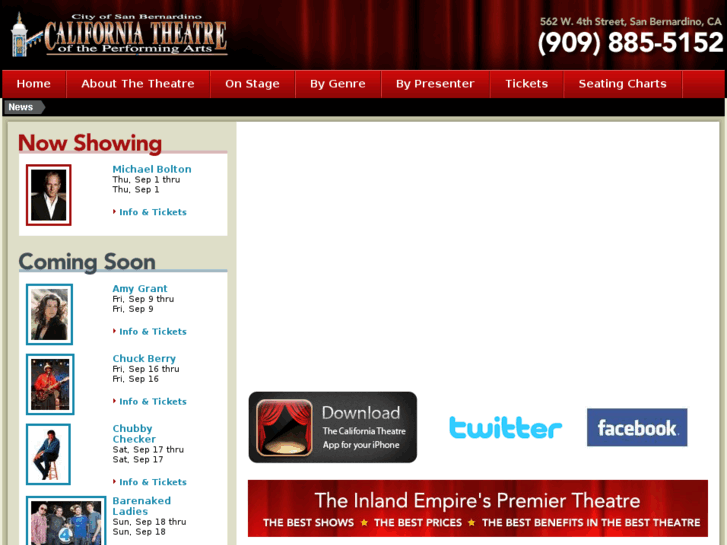 www.californiatheater.net