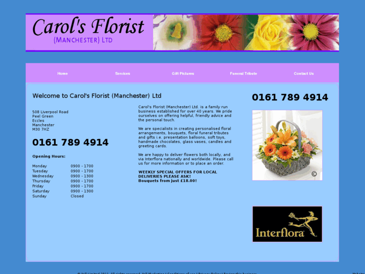 www.carolsfloristmanchester.com