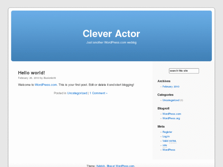 www.cleveractor.com