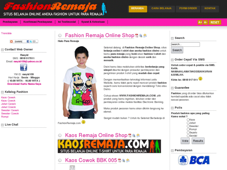 www.fashionremaja.com