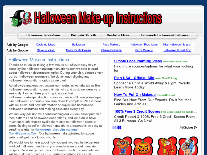 www.halloweenmakeupinstructions.com