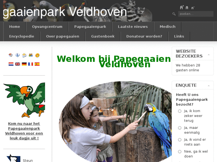 www.papegaaienpark.nl