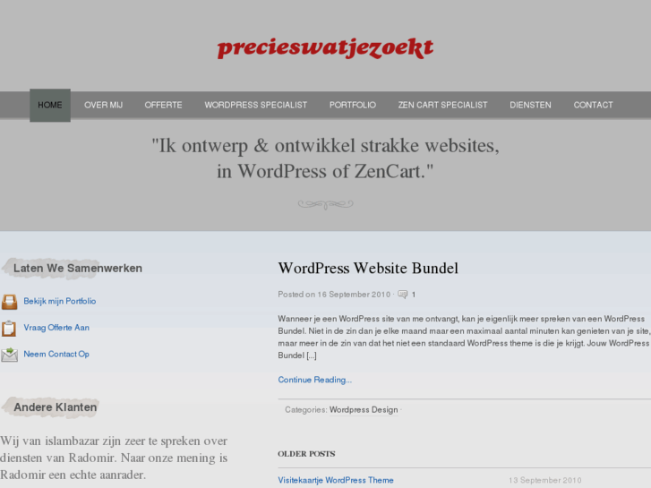 www.precieswatjezoekt.nl