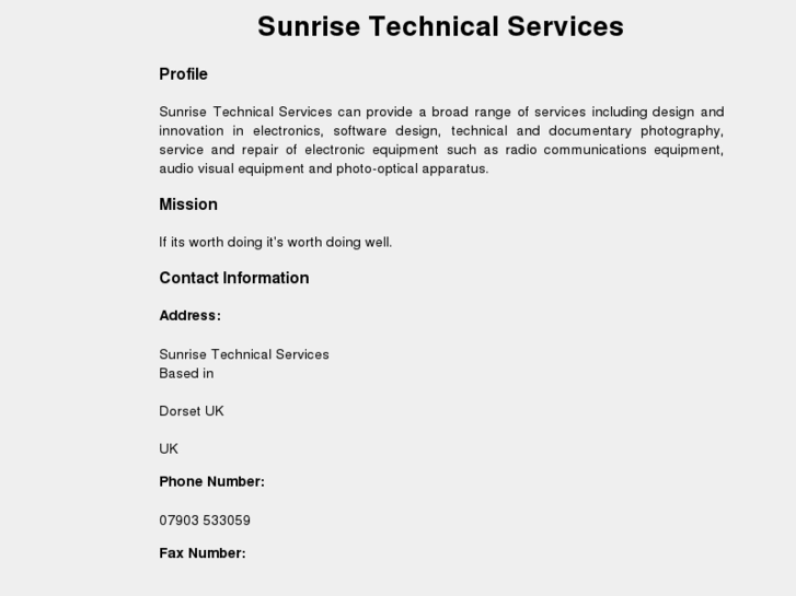 www.sunrisetech.co.uk