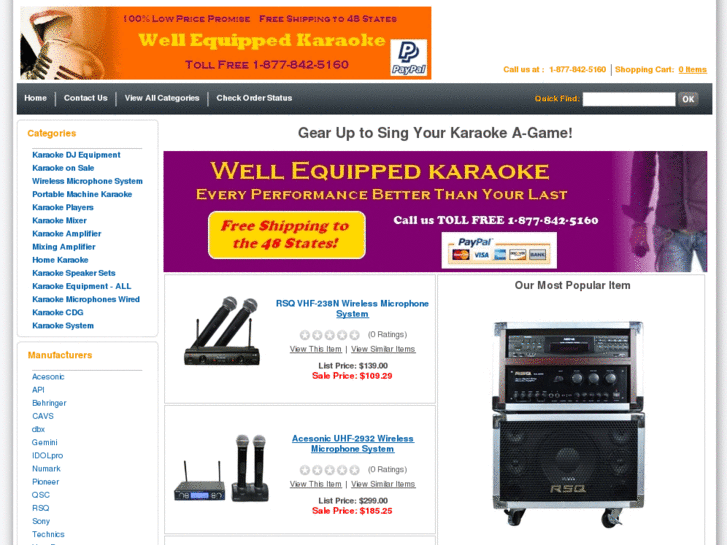 www.well-equipped-karaoke.com